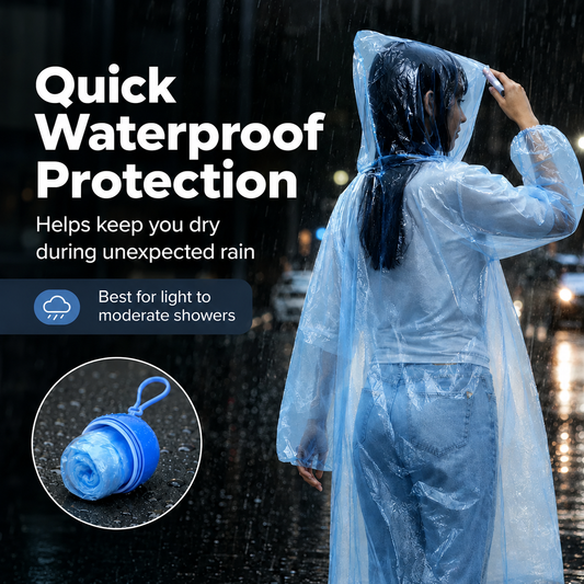 🥳HOT SALE 2026🥳💞50,000+ SOLD!👵❤️ Disposable Rain Jacket in Mini Ball Shape (Buy 1, Get 1 Free)