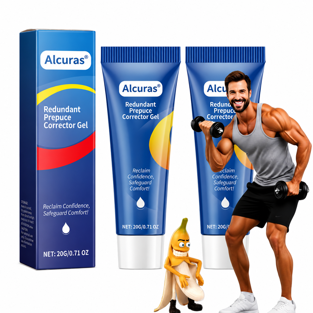Buy 1 Get 1 Free | Gentle Foreskin Corrector Gel – Soothing, Natural Relief