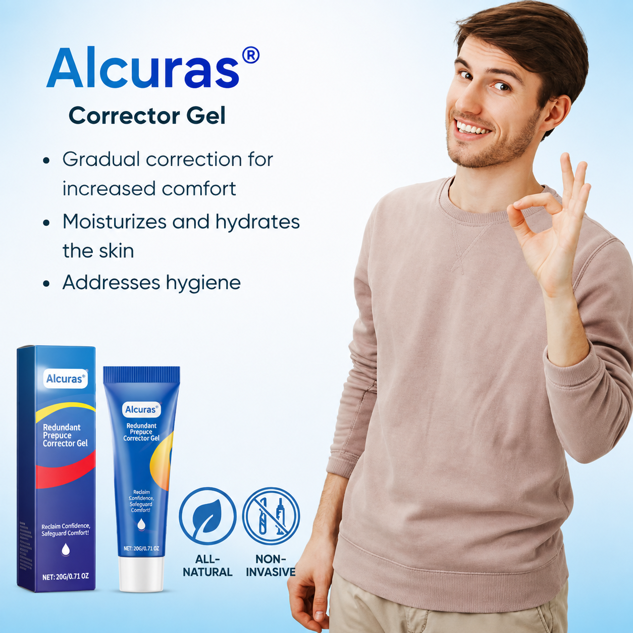 Buy 1 Get 1 Free | Gentle Foreskin Corrector Gel – Soothing, Natural Relief