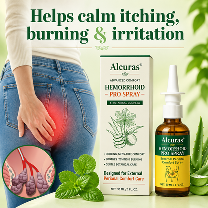 Alcuras® Advanced Comfort Hemorrhoid PRO Spray