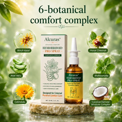 Alcuras® Advanced Comfort Hemorrhoid PRO Spray