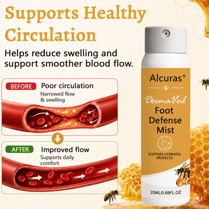 Alcuras® DermaVeil Foot Defense Mist2