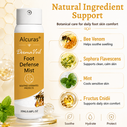 Alcuras® DermaVeil Foot Defense Mist2