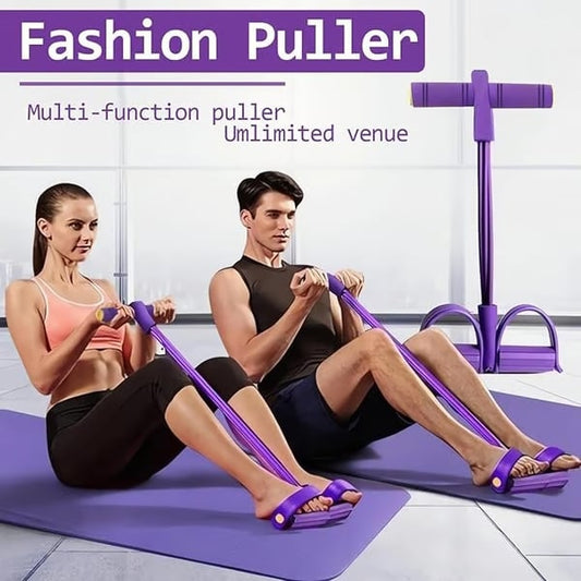 🔥50% OFF🔥💪 8-Tube Resistance Bands Set – Multifunction Tension Rope for Full-Body Workout, Strengthen Arms Legs Core, Foam Handles, Portable – Home Gym, Yoga, Stretching (21 Resistance Levels)
