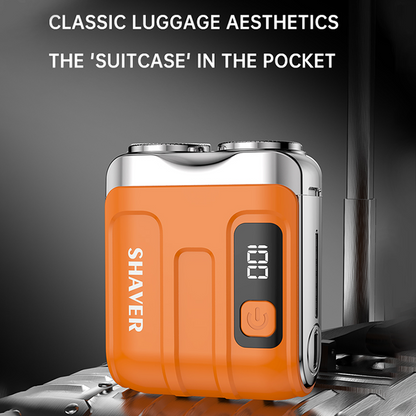🔥Portable Mini Men's Electric Shaver – Compact & rechargeable – Wet/dry use, perfect for travel or gym bag – quick and smooth shave ✨🧳