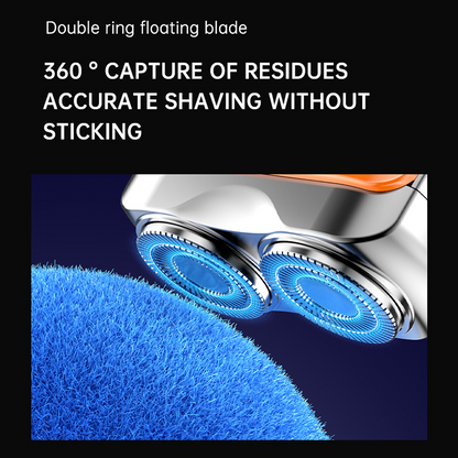 🔥Portable Mini Men's Electric Shaver – Compact & rechargeable – Wet/dry use, perfect for travel or gym bag – quick and smooth shave ✨🧳