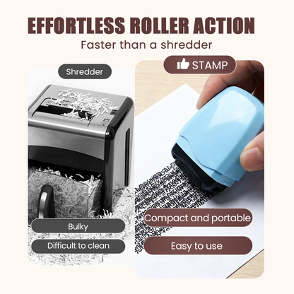 ⏰Privacy Protection Roller Stamp