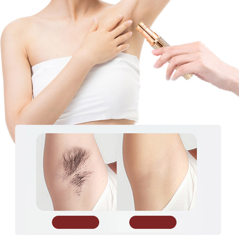 ✂️ 2026 Sale — Over 38,000 Sold!🔥 Portable Electric Eyebrow Trimmer – Interchangeable Heads 🪒