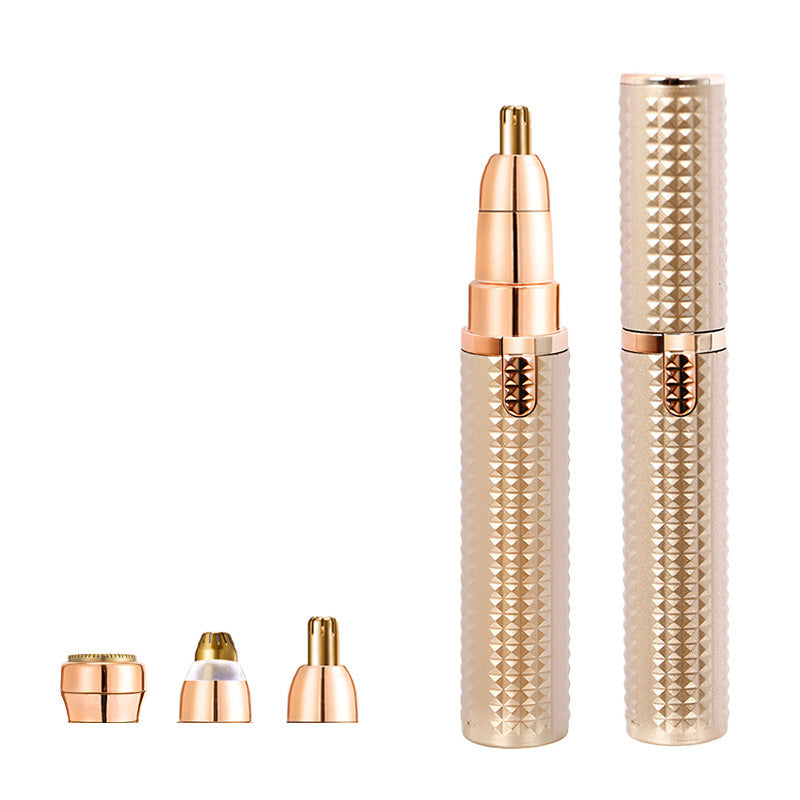 ✂️ 2026 Sale — Over 38,000 Sold!🔥 Portable Electric Eyebrow Trimmer – Interchangeable Heads 🪒