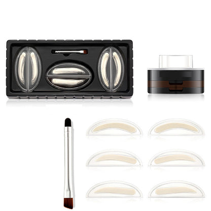 🥳 2026 HOT SALE🥳💞 50K+ SOLD!🖌️✨Instant Adjustable Eyebrow Stamp – Two-Colour Brow Powder, Waterproof & Smudge-Proof. Natural, Full Brows in Seconds!💕🎀
