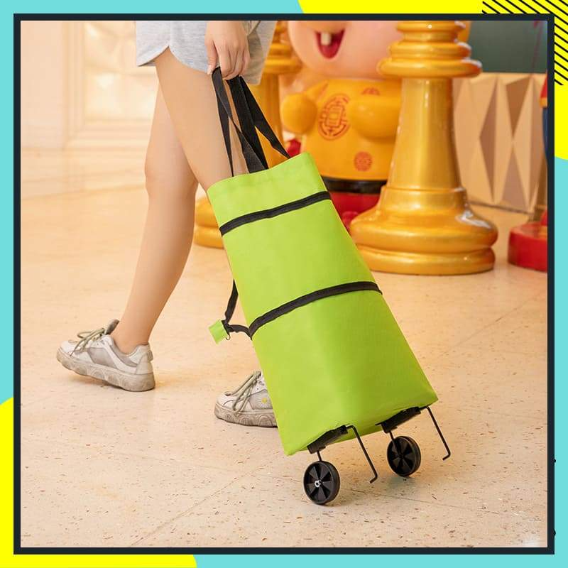 2-in-1 Foldable Shopping Cart