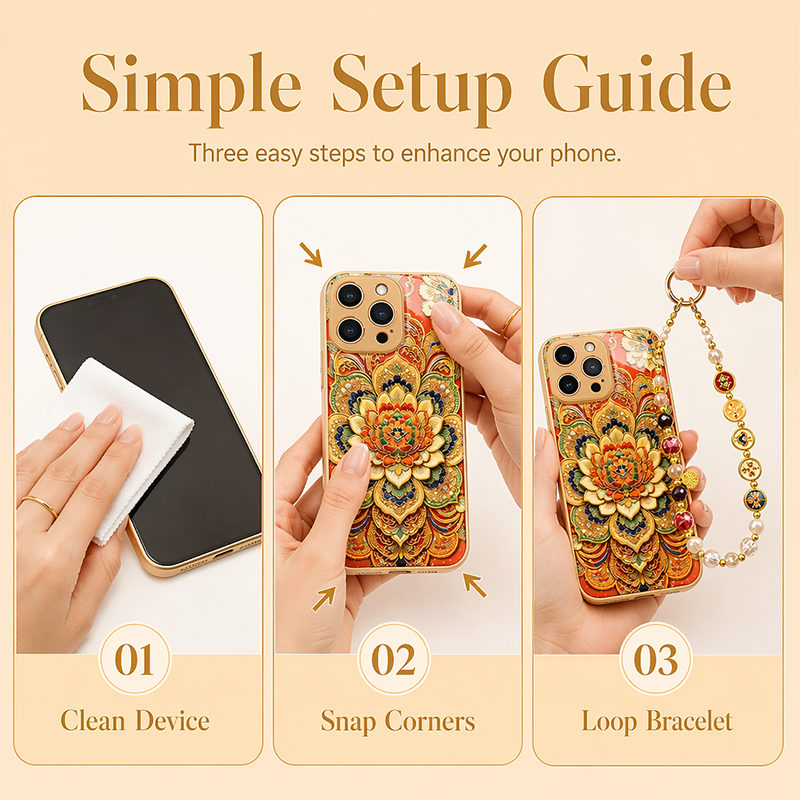 ✨Chinese Mandala Style Phone Cover
