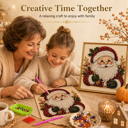 🎄Christmas Pre Sale⚡50K+ SOLD!🎅🧘Relaxing & Beginner-Friendly 🎨💎DIY Christmas Pearl Diamond Art Kit