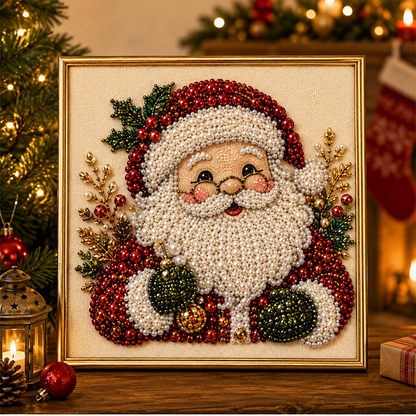 🎄Christmas Pre Sale⚡50K+ SOLD!🎅🧘Relaxing & Beginner-Friendly 🎨💎DIY Christmas Pearl Diamond Art Kit