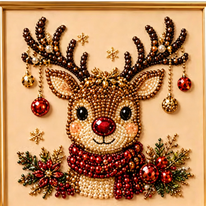 🎄Christmas Pre Sale⚡50K+ SOLD!🎅🧘Relaxing & Beginner-Friendly 🎨💎DIY Christmas Pearl Diamond Art Kit