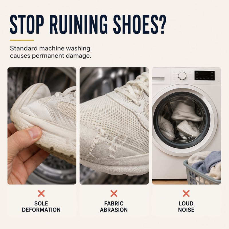 Shoe Washing Machine Bag