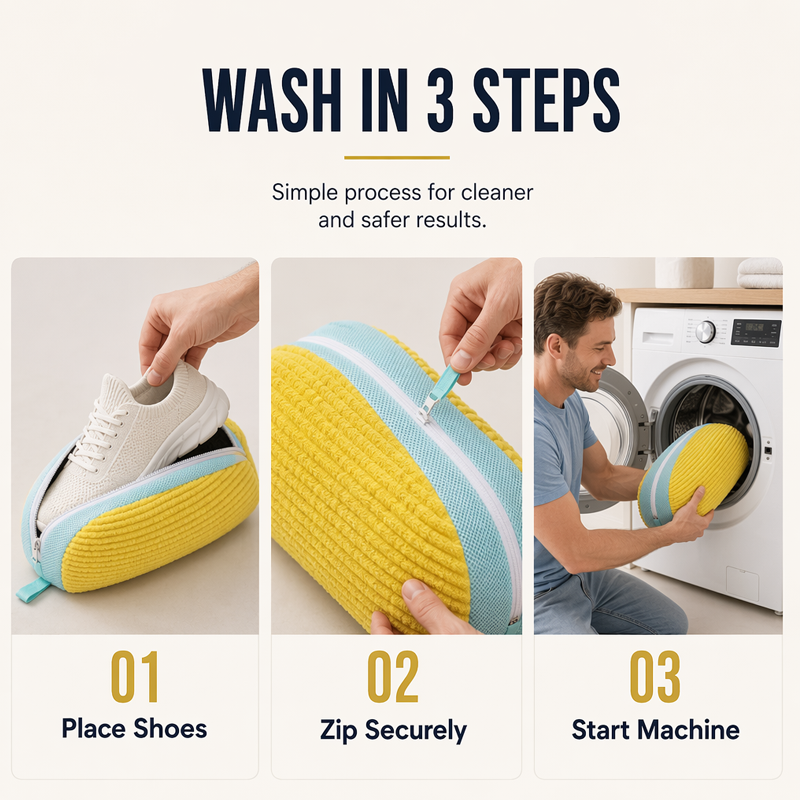 Shoe Washing Machine Bag